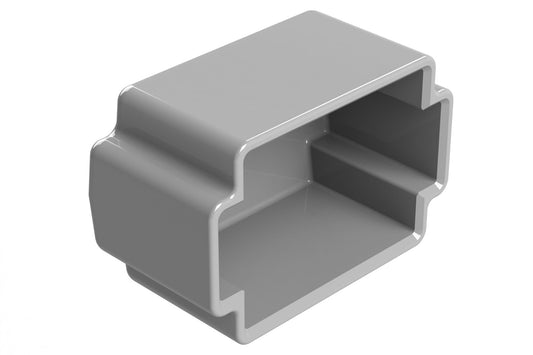 AT8P-DC 8 Position, Protective Cap, Receptacle, AT Series™, Grey