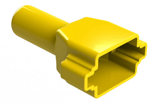 AT8S-BT-YW Boot (Backshell) for 8-way Plug, Black. DT8S-BT-YW