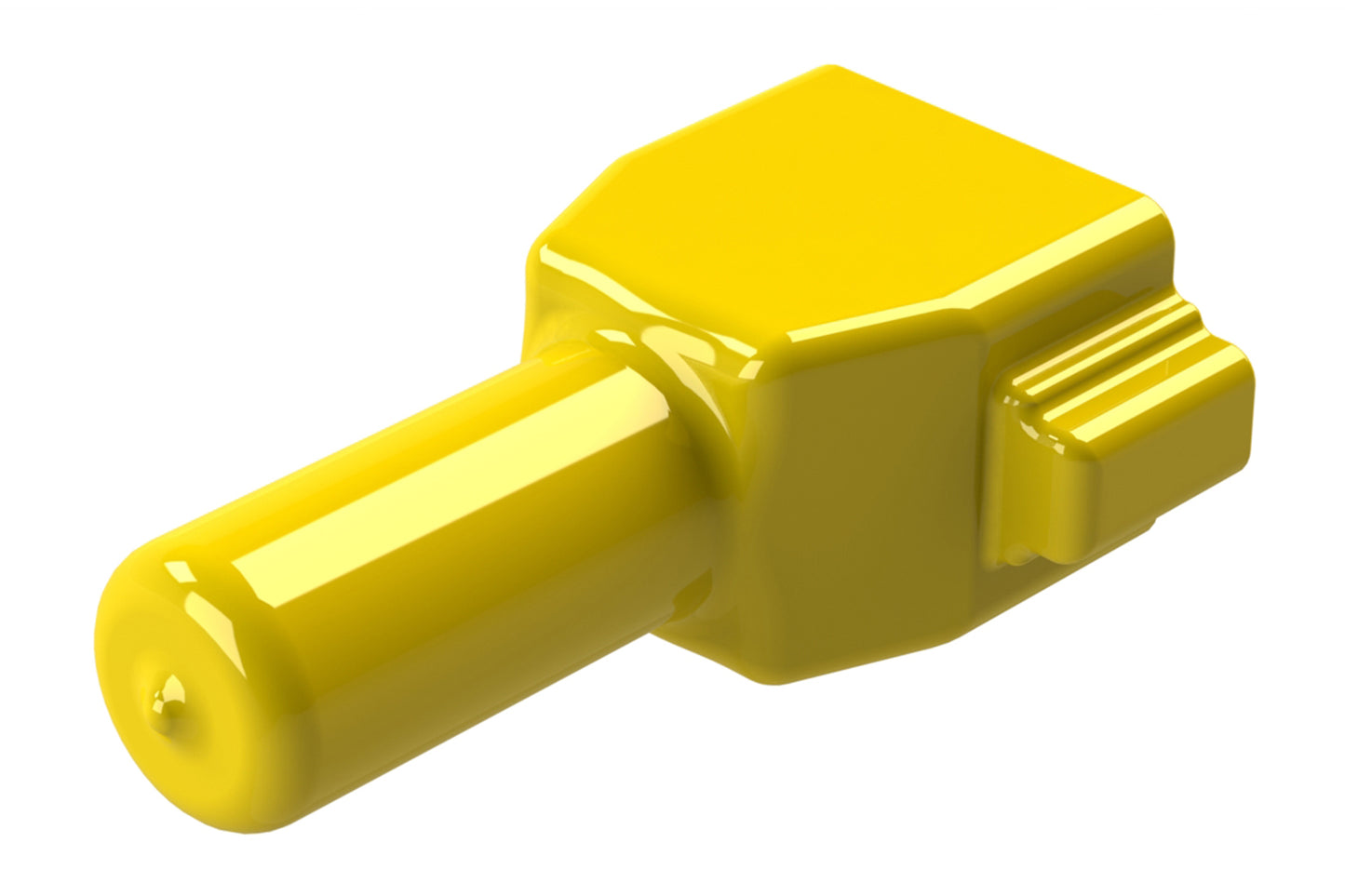 AT8S-BT-YW Boot (Backshell) for 8-way Plug, Black. DT8S-BT-YW