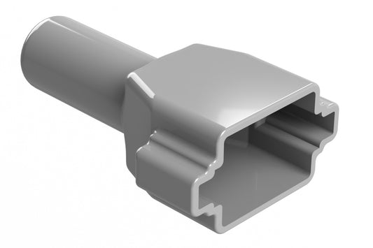 AT8S-BT Boot (Backshell) for 8-way Plug, Grey. DT8S-BT