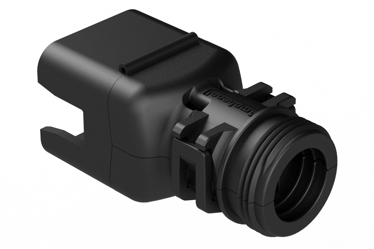 ATBS-243-0805 Backshell for 8 Position Plug AT Connectors. 1011-243-0805