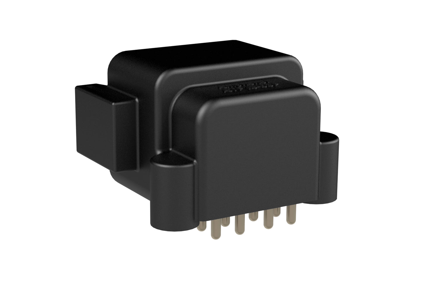 ATF13-08PB-BM13 Board Mount Receptacle, Right Angle, 8 Pin, B-key, Self-Threading, Tin Plated Contacts