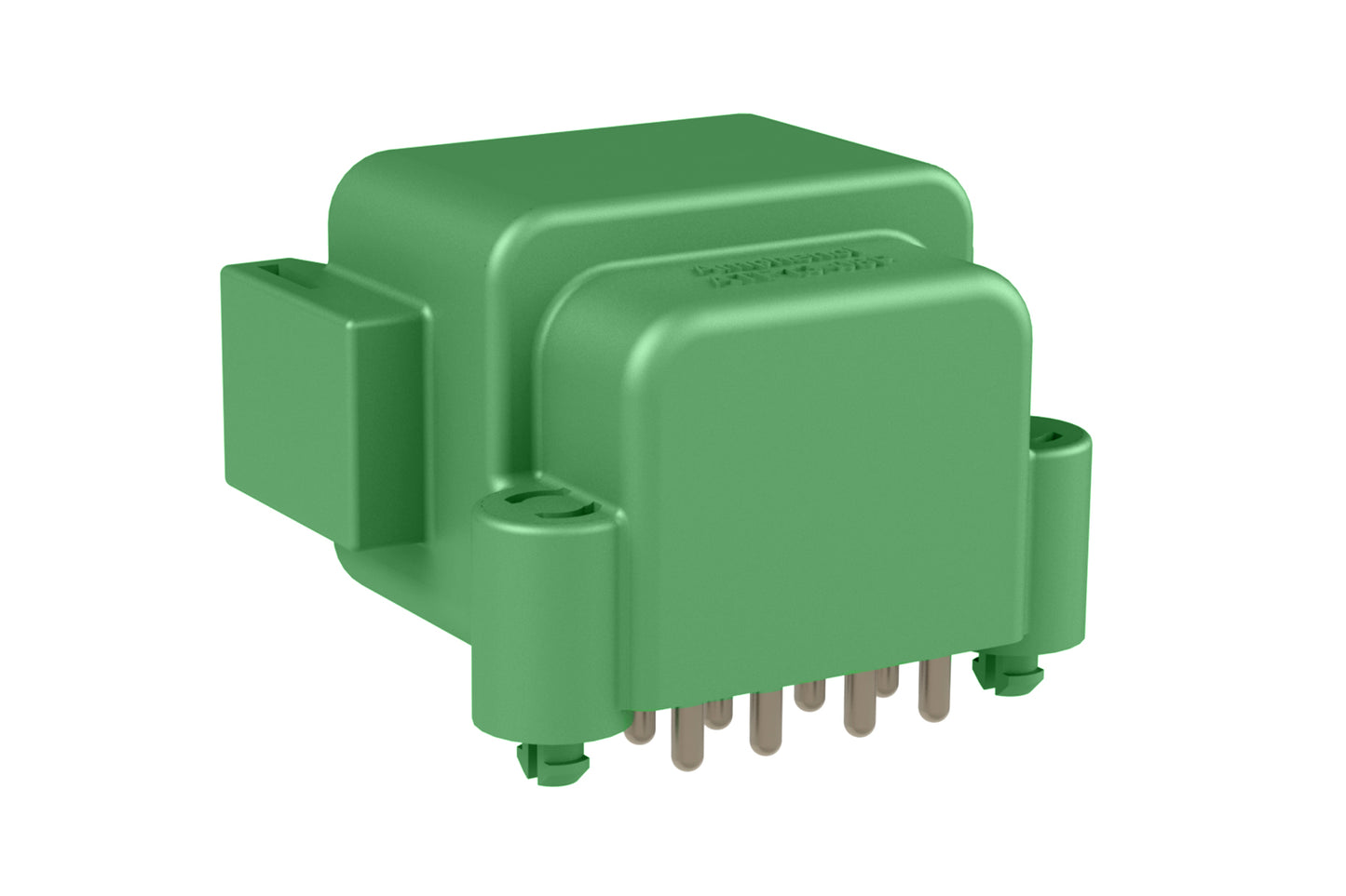 ATF13-08PC-BM03 Board Mount Header, Right Angle, AT, 8 Pin, C-key, Snap Fit, Tin plate