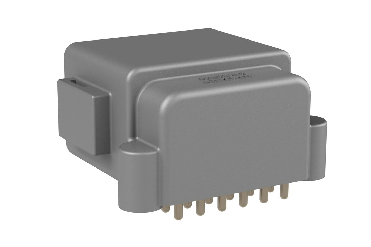 ATF13-12PA-BM13 Board Mount Header, Right Angle, AT, 12 Pin, A-key, Self-Threading, Tin Plated Contacts. DTF13-12PA