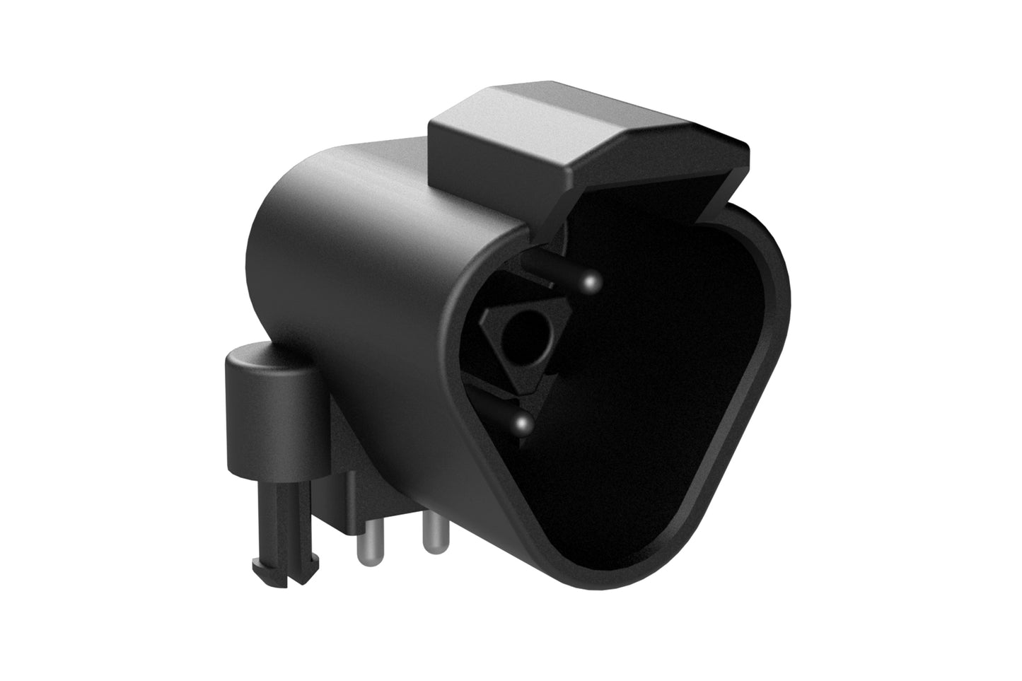 ATF13-3P-BM03J1939 Board Mount Header, Right Angle, AT, 3 Pin, Snap Fit, Tin plate, J1939