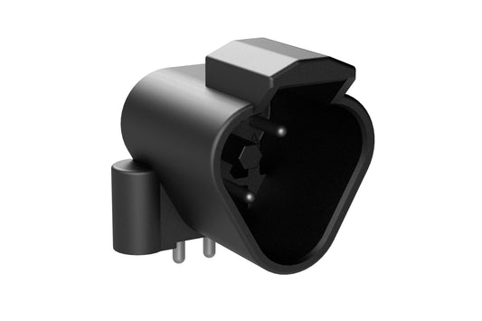 ATF13-3P-BM13 Board Mount Header, Right Angle, AT, 3 Pin, Self-Threading, Tin Plated Contacts. DTF13-3P