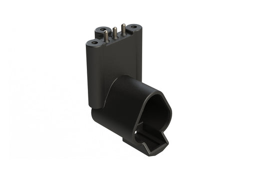 ATF13-3P-BM33 Board Mount Header, Right Angle, AT, 3 Pin, 3X Self-Threading, Extended Height, Tin Plated Contacts