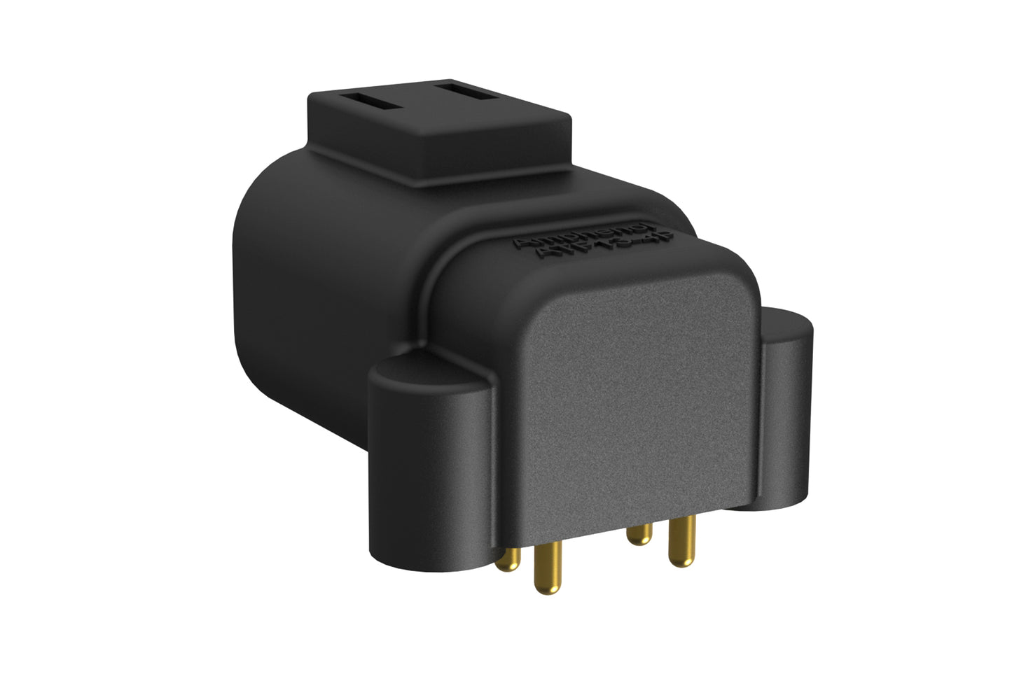 ATF13-4P-BM11 Board Mount Header, Right Angle, AT, 4 Pin, Self-Threading, Gold Plated Contacts. DTF13-4P-G003