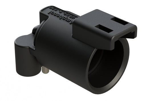 ATFHD13-1-12P-BM13 1 Position, Right Angle Board Mount Receptacle, Pin, Self-Threading, Tin Plated Size 12 Contact