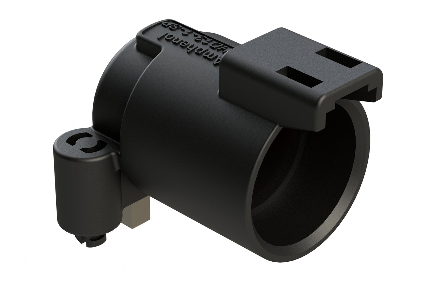 ATFHD13-1-8P-BM03 1 Position, Right Angle Board Mount Receptacle, Pin, Snap Fit, Tin Plated Size 8 Contact