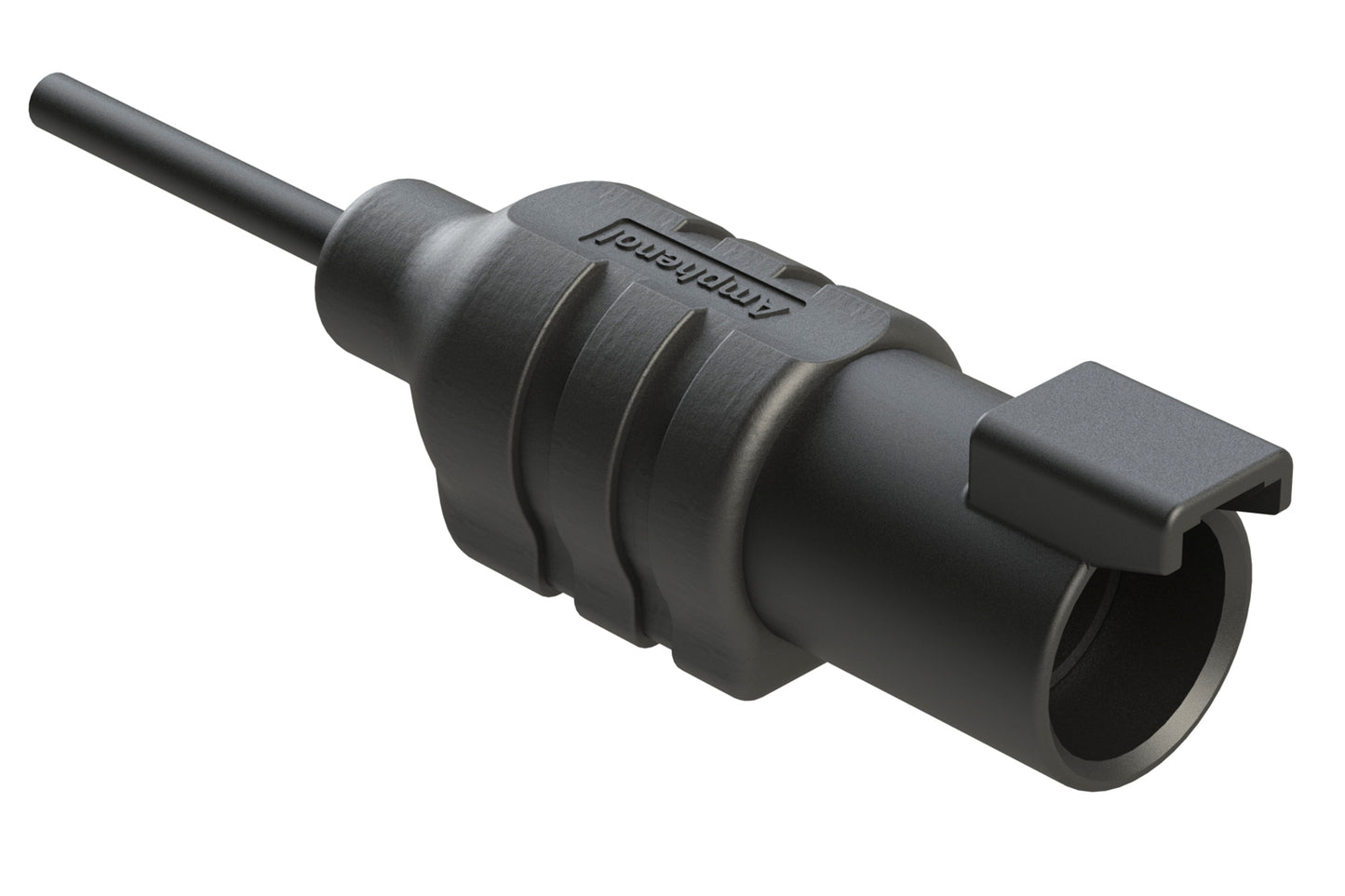 ATHD04-1-12P-12G-M5 1 Position Single-ended Overmolded Cable Assembly, Receptacle, Pin Contact Size 12, 12AWG, 5 Meter Length
