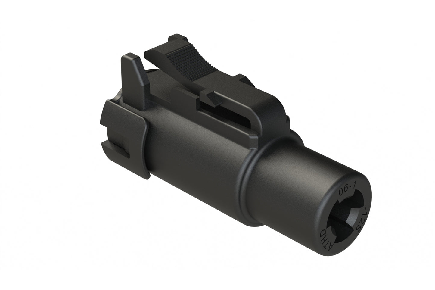 ATHD06-1-12S-E003 1 Position Plug, Socket, Contact Size 12, Endcap. DTHD06-12S-E003