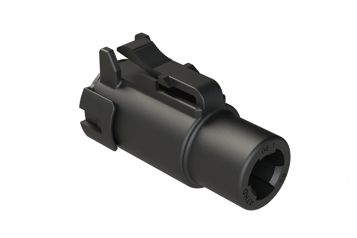 ATHD06-1-8S-E003 1 Position Plug, Socket, Contact Size 8, Endcap. DTHD06-1-8S-E003