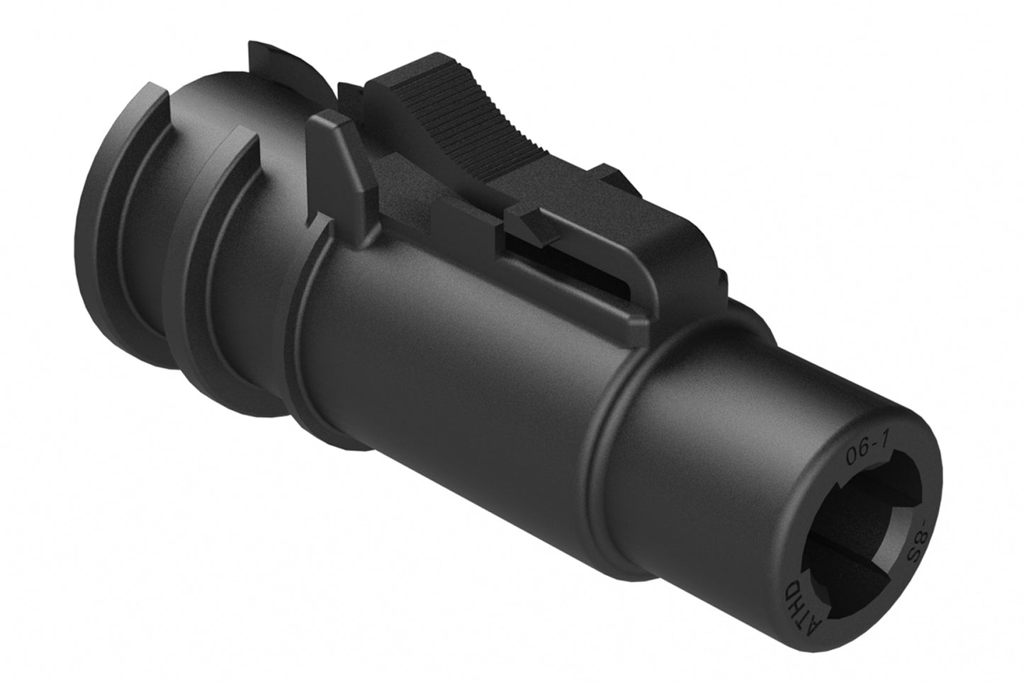 ATHD06-1-8S-OM 1 Position, Plug, Socket, For Overmolding