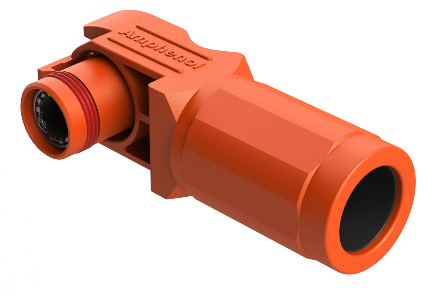 ATHP061RS08NN-50-ORG 8mm right angle plug, 180A/1000V, Socket, orange