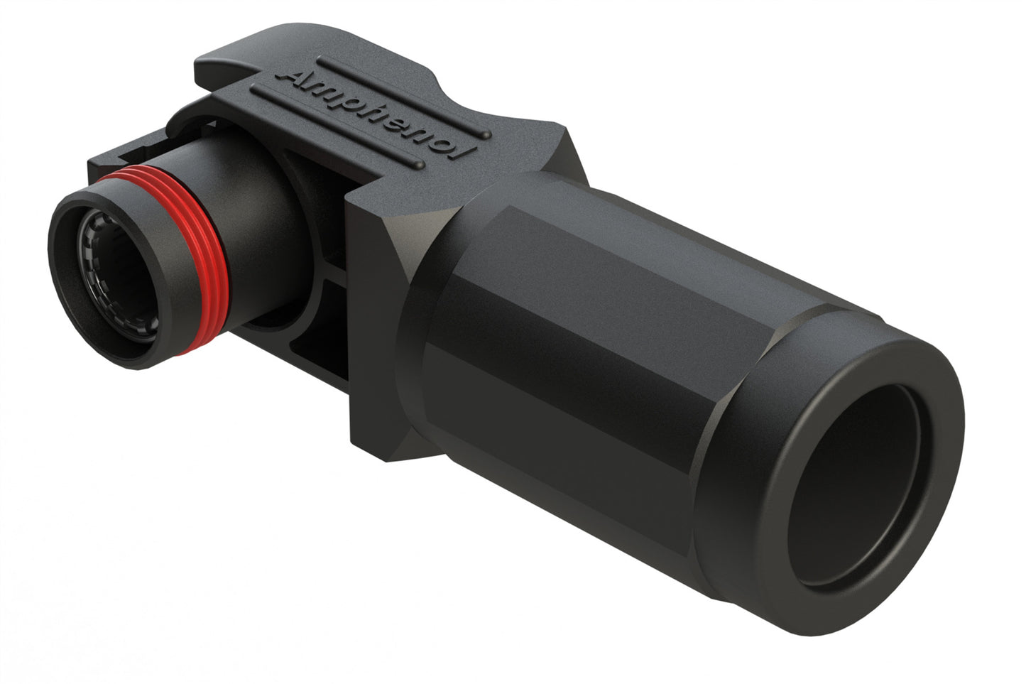 ATHP061RS08NN-50 8mm right angle plug, 180A/1000V, Socket, black, wire range 50 mm²