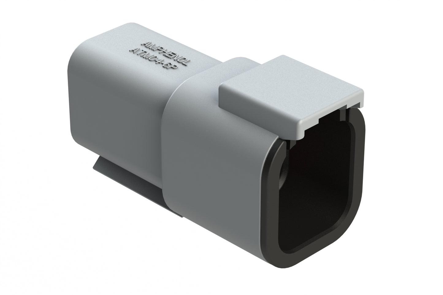 ATM04-6P 6-Way Receptacle, Male. DTM04-6P