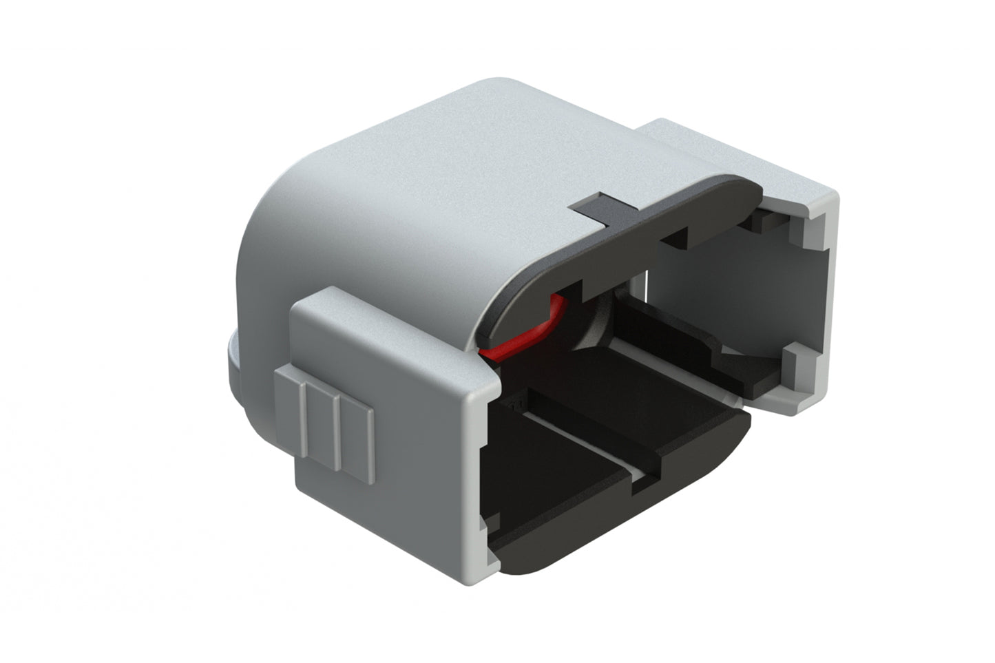 ATM06-08SB-CAP Dust cap for 8 position plug, keyed B, black