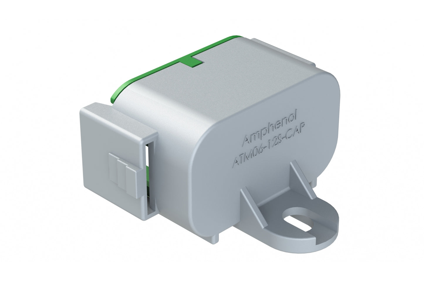 ATM06-12SC-CAP Dust cap for 12 position plug, keyed C, green