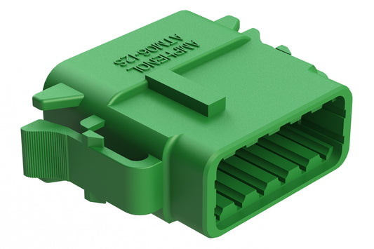ATM06-12SC 12-Way Plug, Female Connector, C Position Key. DTM06-12SC