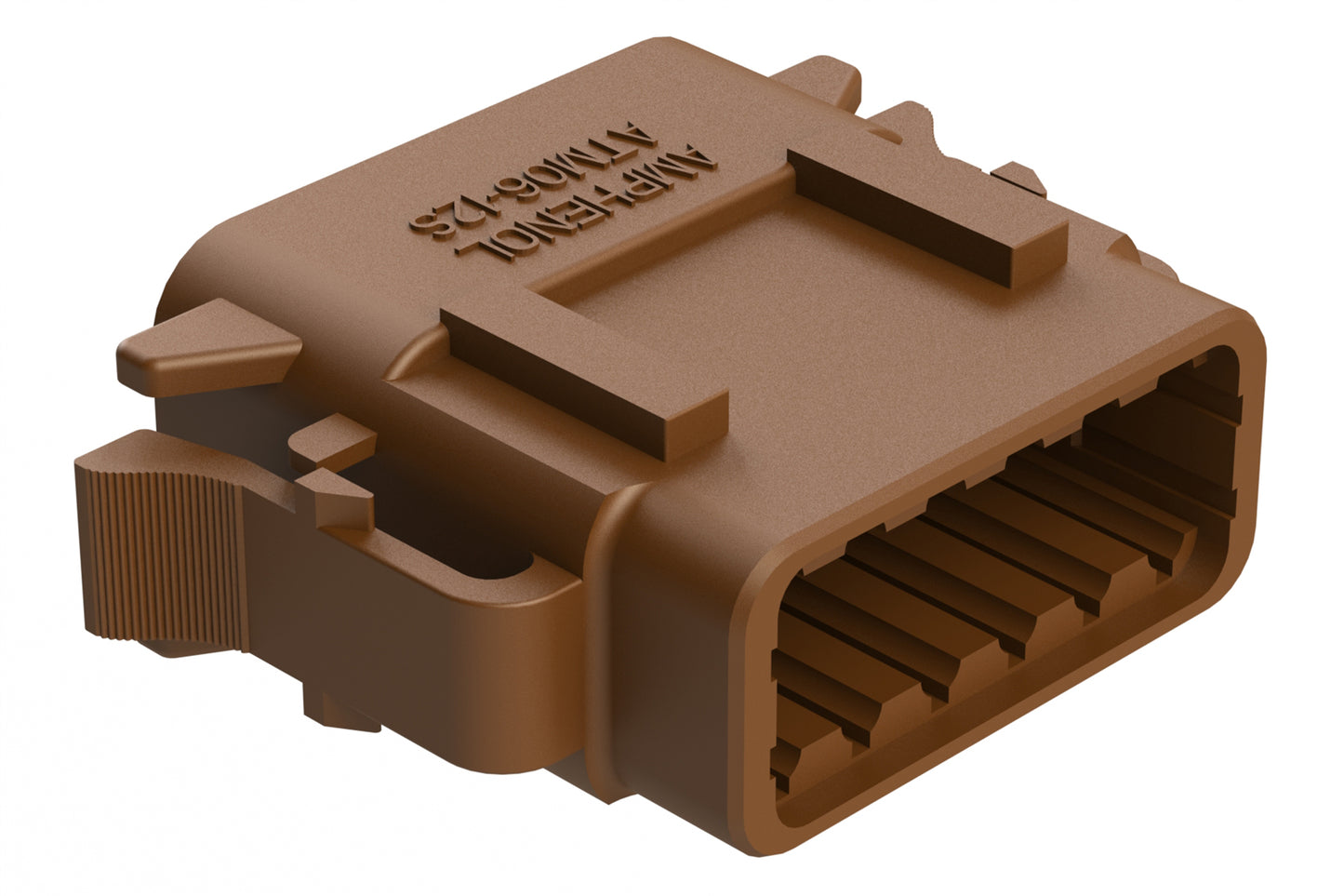 ATM06-12SD 12-Way Plug, Female Connector, D Position Key. DTM06-12SD