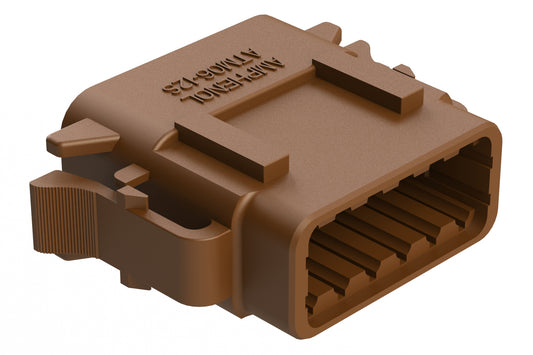 ATM06-12SD 12-Way Plug, Female Connector, D Position Key. DTM06-12SD