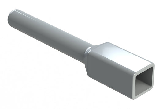 ATM2P-BT Boot for 2 Position Receptacles, Grey. DTM2P-BT