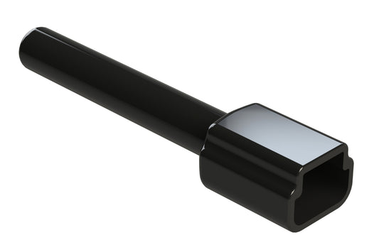 ATM3P-BT-BK Boot for 3 Position Receptacles, Black. DTM3P-BT-BK