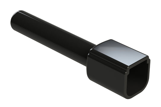 ATM4P-BT-BK Boot for 4 Position Receptacles, Black. DTM4P-BT-BK