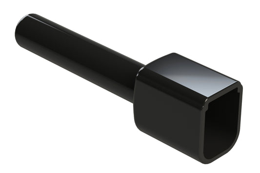ATM6P-BT-BK Boot for 6 Position Receptacles, Black. DTM6P-BT-BK