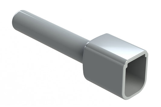 ATM6P-BT Boot for 6 Position Receptacles, Grey. DTM6P-BT