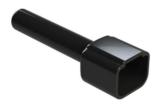 ATM8P-BT-BK Boot for 8 Position Receptacles, Black. DTM8P-BT-BK