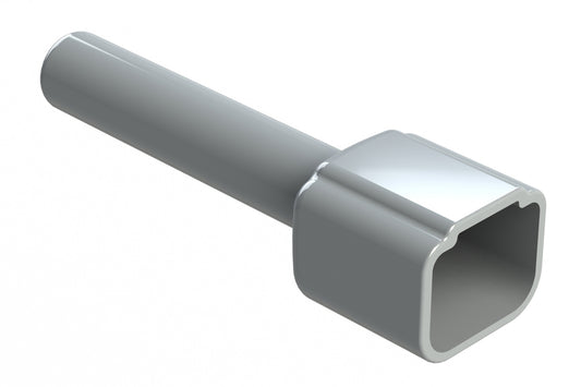 ATM8P-BT Boot for 8 Position Receptacles, Grey. DTM8P-BT