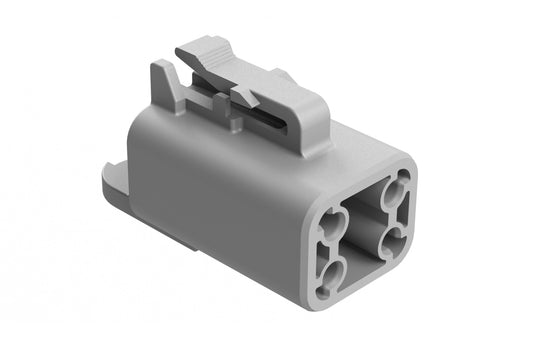 ATP04-6P-CAP Dust cap for 6 position receptacle, grey