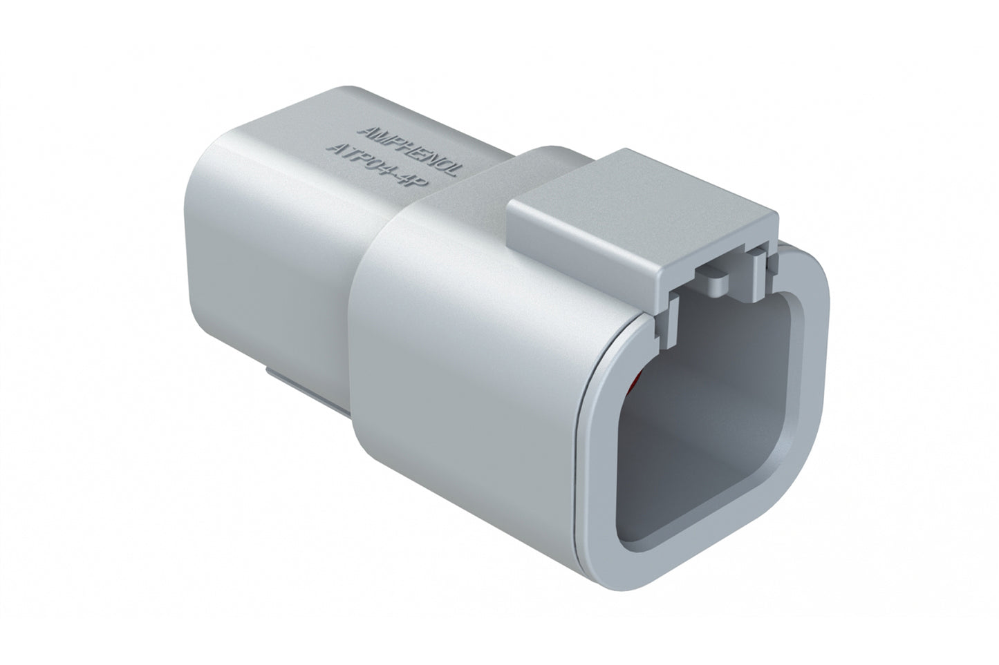 ATP04-4P-RD01 4-Way Receptacle, Male, Reduced Diameter Seal. DTP04-4P-C015