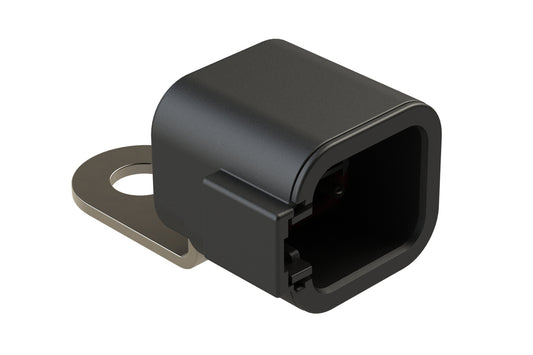 ATP04-6PB-BUS 6 Position Receptacle, Male, Busbar, KEY B