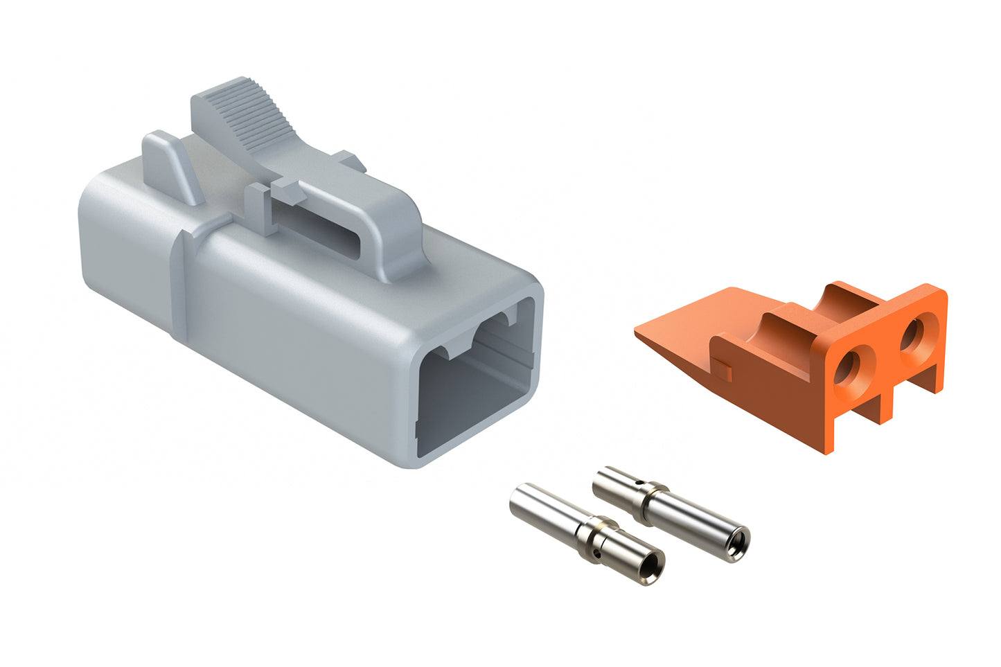 ATP06-2S-KIT01 2-Way Socket Plug, Wedge and Contacts Kit