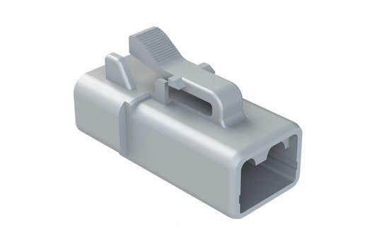 ATP06-2S-RD01 2-Way Plug, Female Connector with Reduced Diameter Seal. DTP06-2S-C015