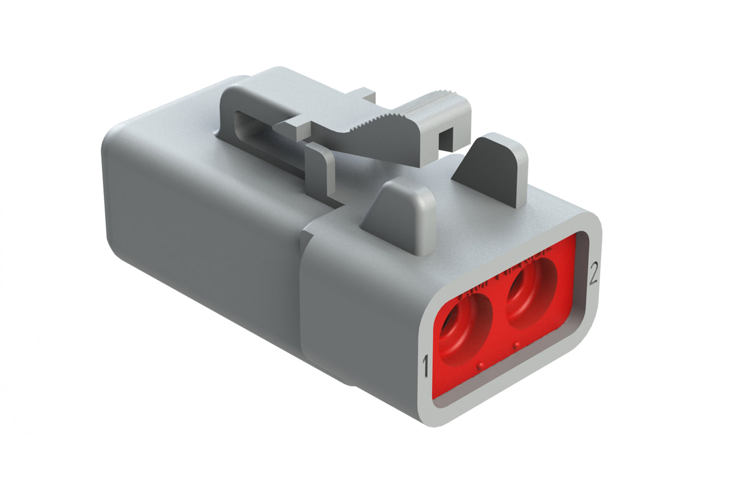 ATP06-2S 2-Way Plug, Female Connector. DTP06-2S