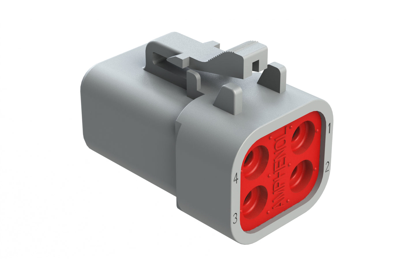 ATP06-4S 4-Way Plug, Female Connector. DTP06-4S