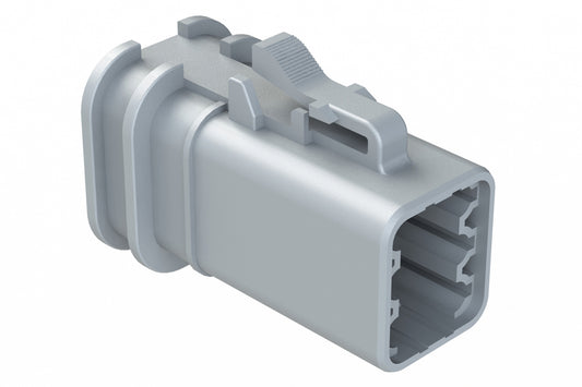ATP06-6S-OMGRY 6 Position, Plug, Socket, Structure Plus™, Grey