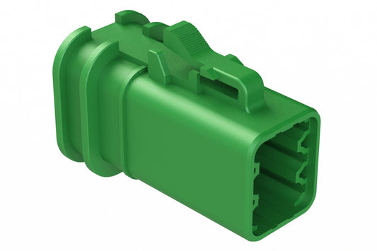 ATP06-6S-OMRDGRN 6 Position, Plug, Socket, Structure Plus™, Reduced Diameter Seal, Green