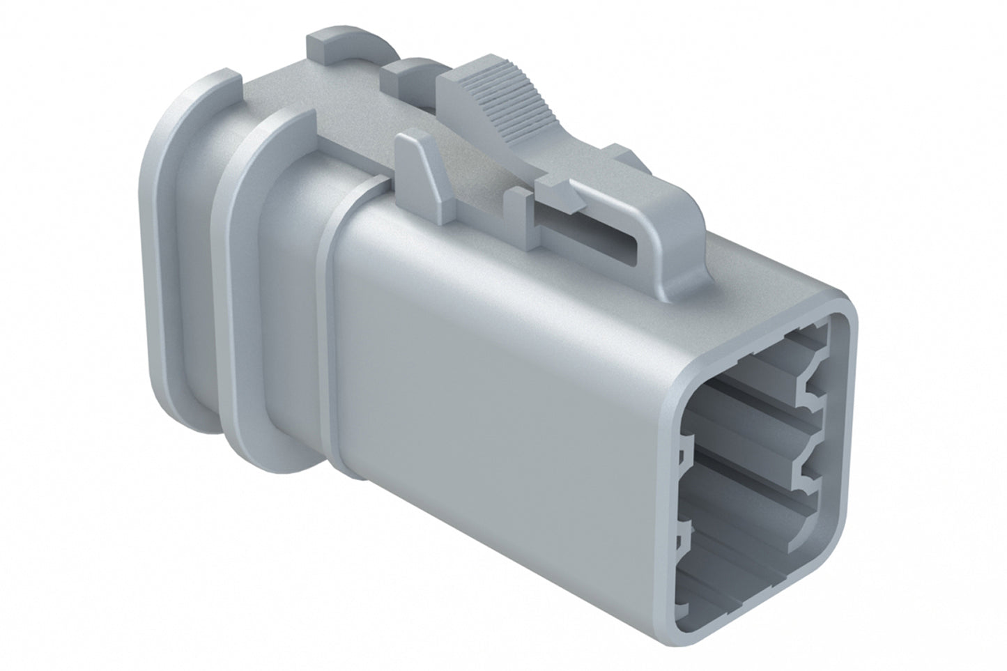 ATP06-6S-OMRDGRY 6 Position, Plug, Socket, Structure Plus™, Reduced Diameter Seal, Grey