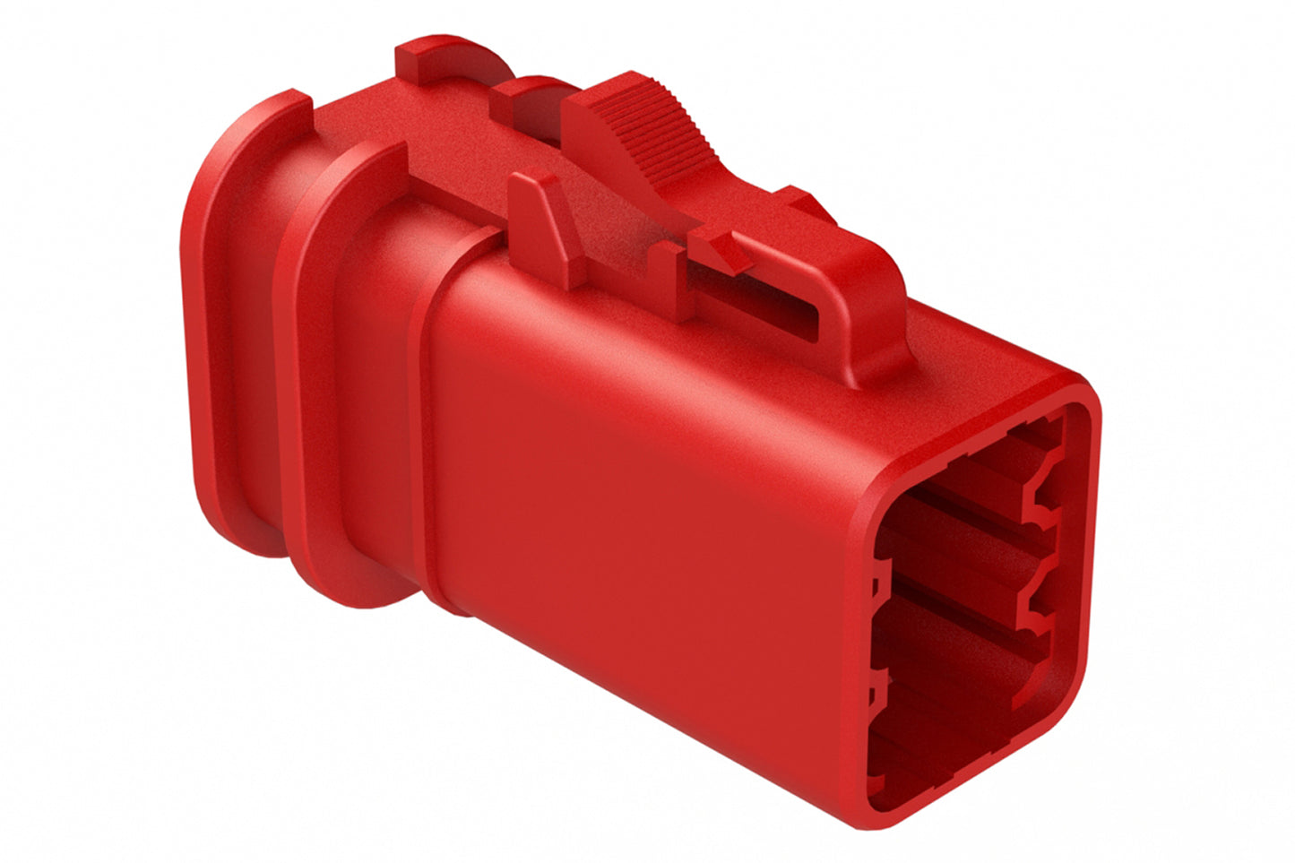 ATP06-6S-OMRED 6 Position, Plug, Socket, Structure Plus™, Red