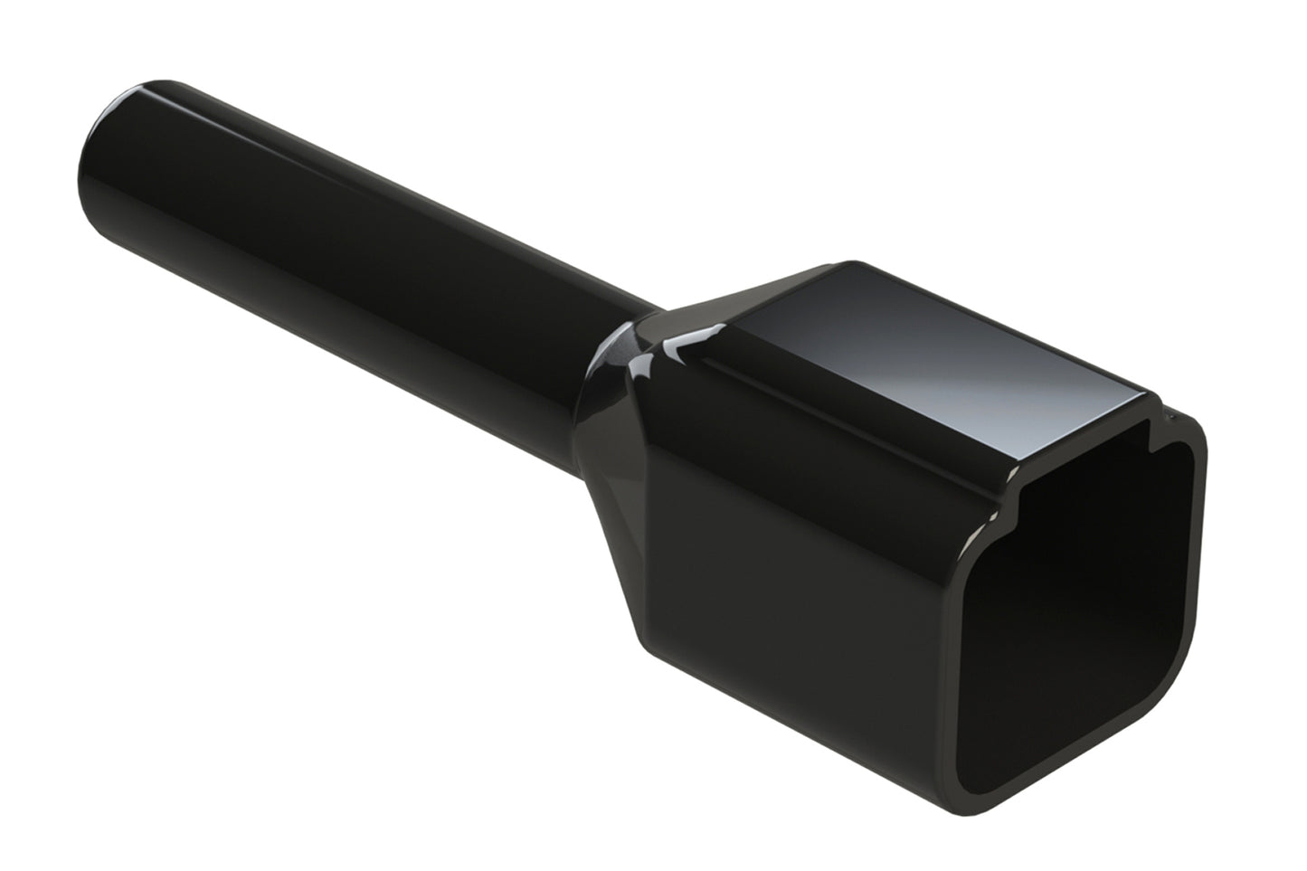 ATP4P-BT-BK Boot for 4 Position Receptacles, Black. DTP4P-BT-BK