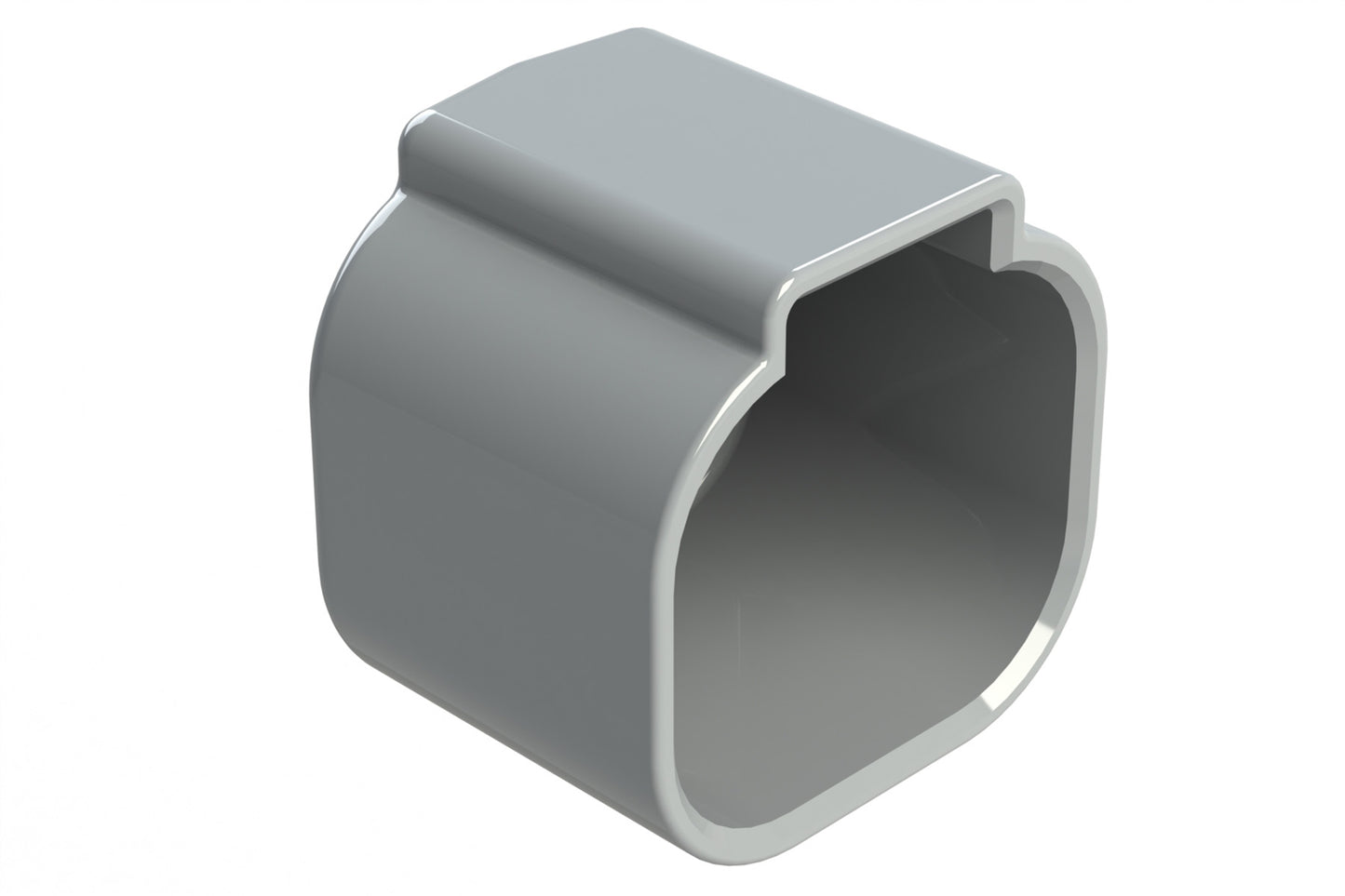 ATP4P-DC Protective Cap for 4 Position Receptacle, Grey