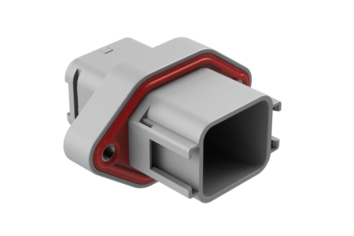 ATV02-18PA-RR01 18 position flange mount receptacle, Size 16 contact, key A, double reduced seal. DTV02-18PA-C015