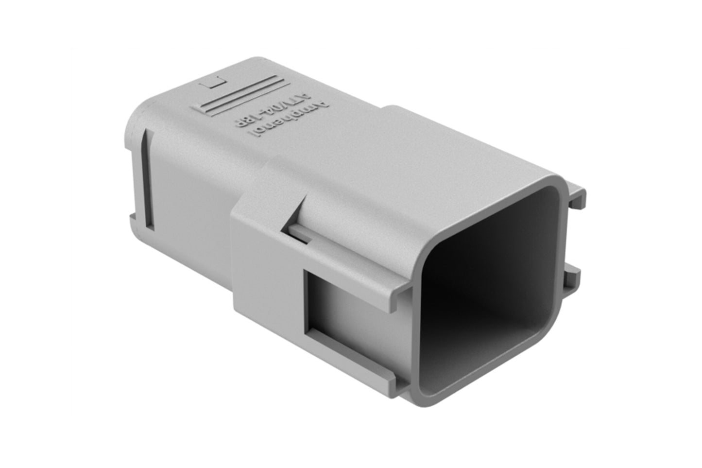 ATV04-18PA-RR01 18 position in-line receptacle, Size 16 contact, key A, double reduced seal