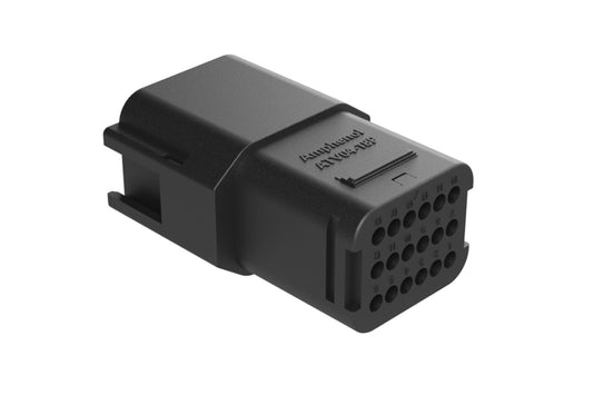 ATV04-18PB 18 position in-line receptacle, Size 16 contact, key B