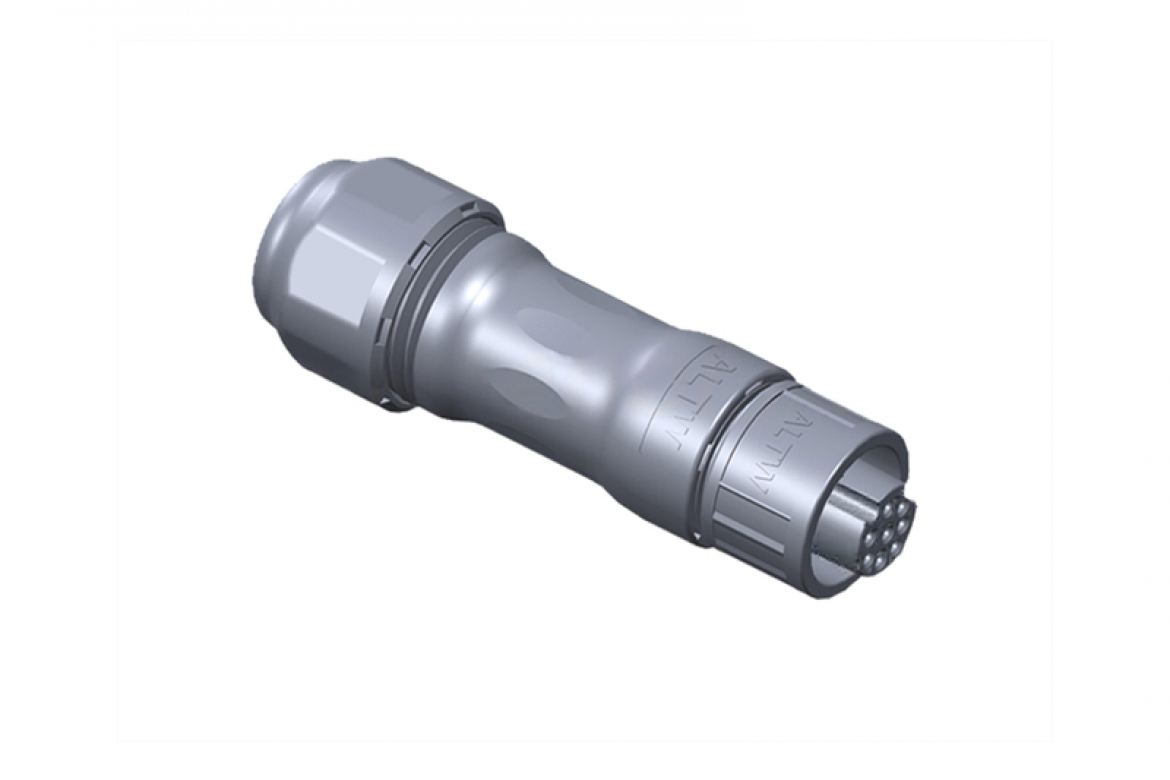 AU-08BFFA-QL8SP0 X-Lok Push Lock Connector